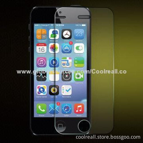 0.2/0.33mm ultra-clear tempered-glass protector film for iPhone 5/5s/5c